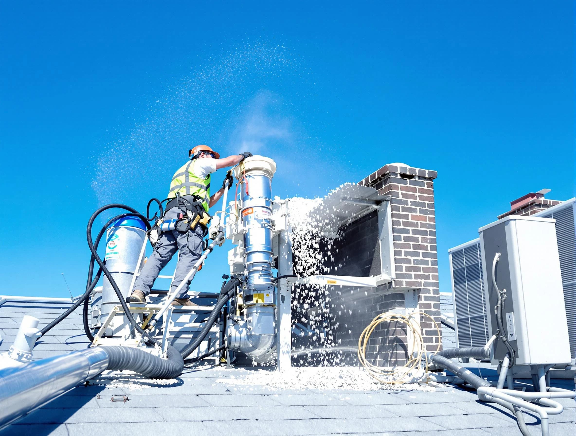 Expert roof dryer vent cleaning by Sugar Hill Dryer Vent Cleaning in Sugar Hill