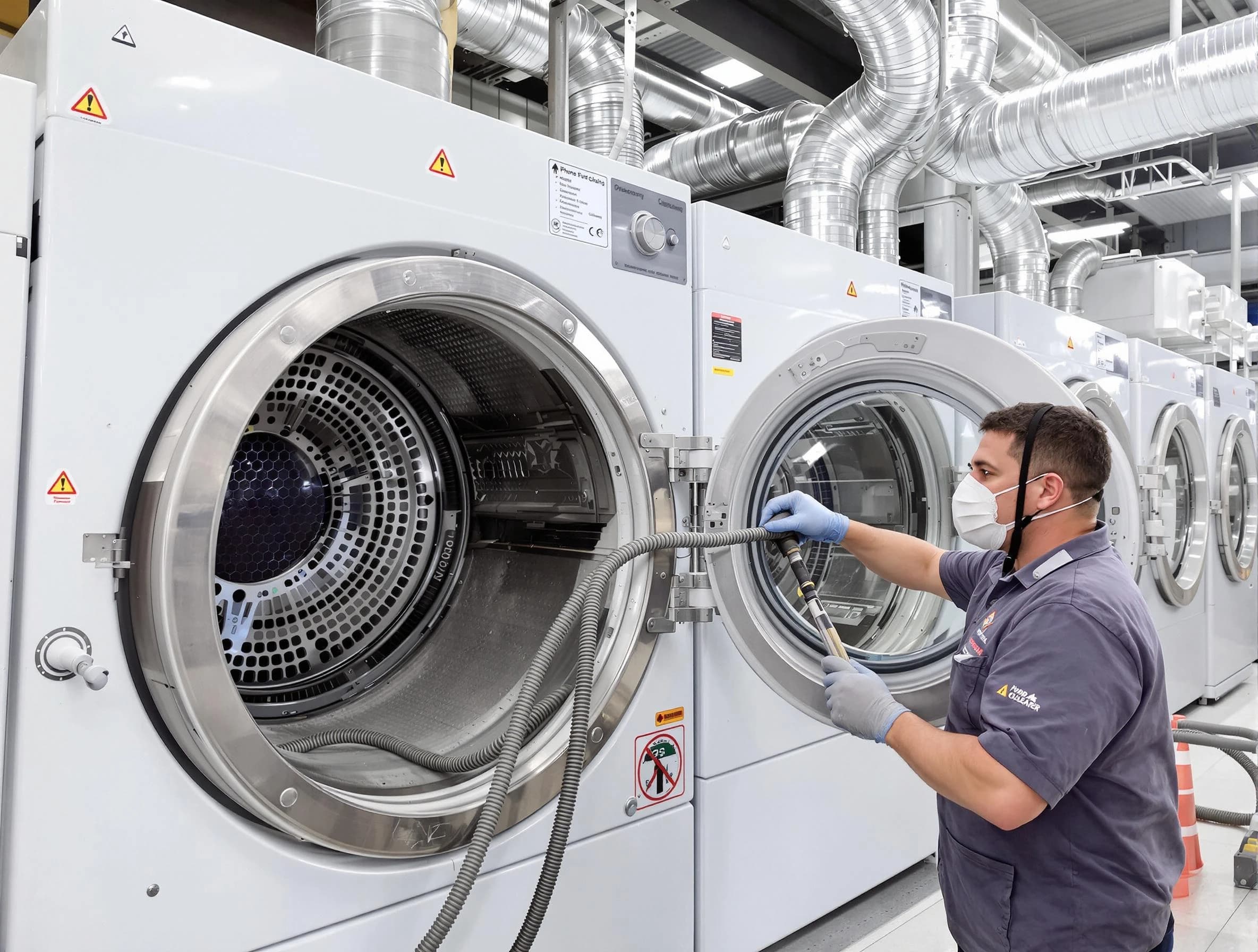 Industrial-grade dryer vent cleaning by Sugar Hill Dryer Vent Cleaning in Sugar Hill