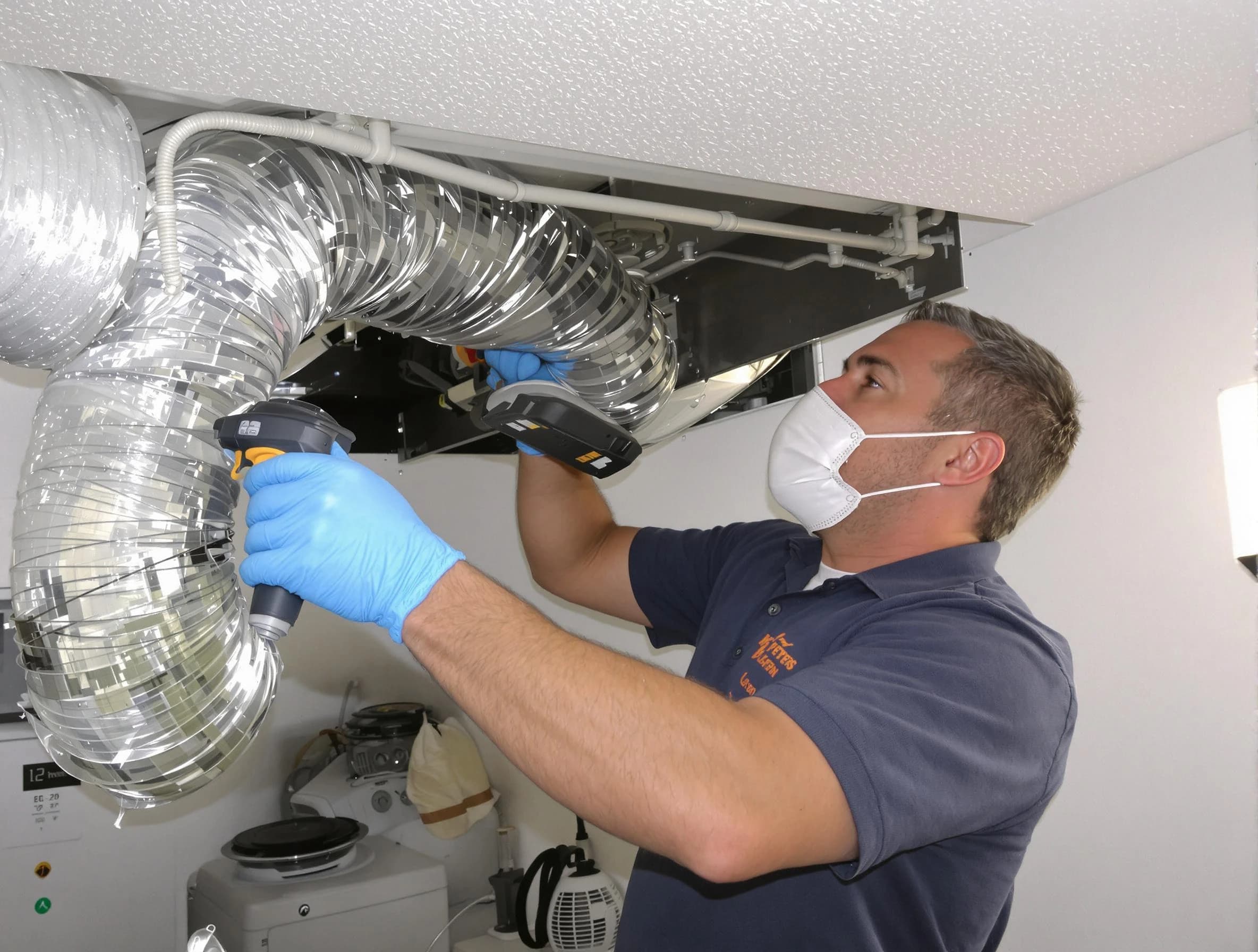 Sugar Hill Dryer Vent Cleaning professional performing thorough residential dryer vent cleaning in Sugar Hill