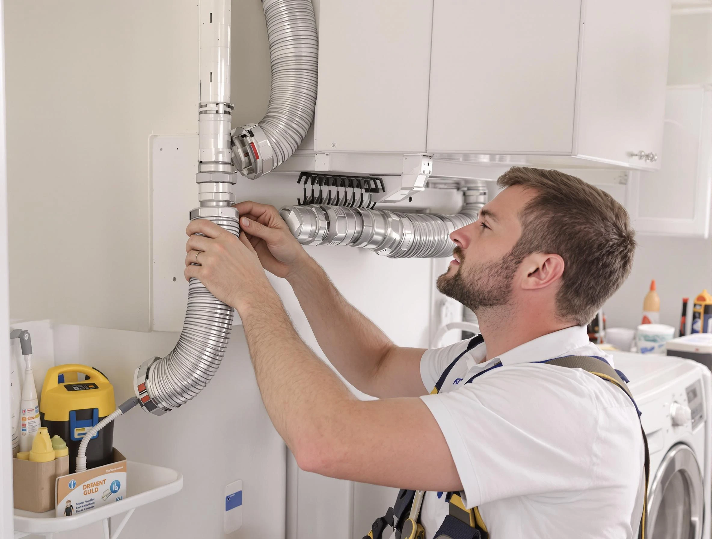Professional dryer vent repair and installation by Sugar Hill Dryer Vent Cleaning in Sugar Hill